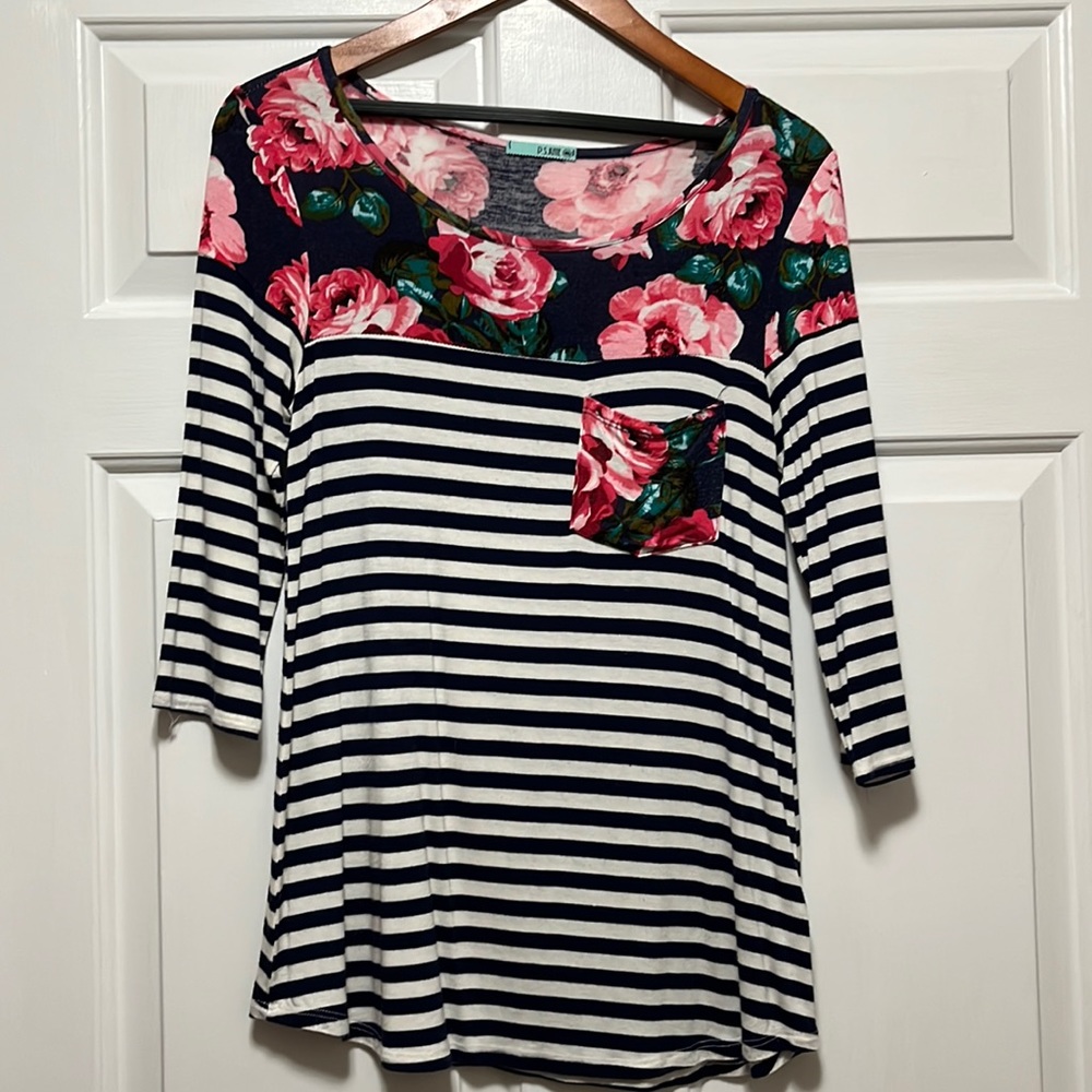PS Kate 3/4 Sleeve Tunic Good Condition